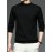 All Match Knitted Sweater, Men's Casual Warm Slightly Stretch crew Neck Pullover Sweater For men Fall Winter